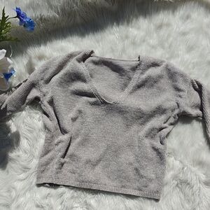 Women's Cozy Crewneck Sweater in Light Taupe